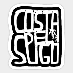 Costa Del Sligo, Irish Summer,  Funny Sligo Sticker